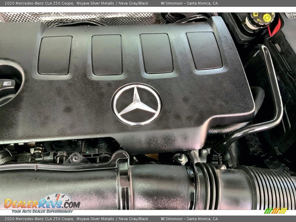 2020 Mercedes-Benz CLA 250 Coupe Mojave Silver Metallic / Neva Gray/Black Photo #32