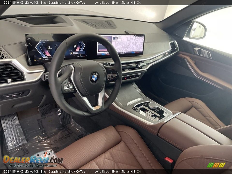 Coffee Interior - 2024 BMW X5 sDrive40i Photo #12