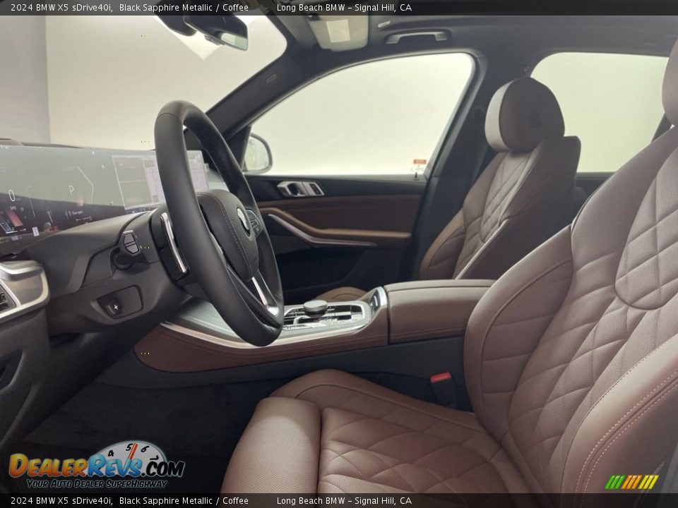 Front Seat of 2024 BMW X5 sDrive40i Photo #13