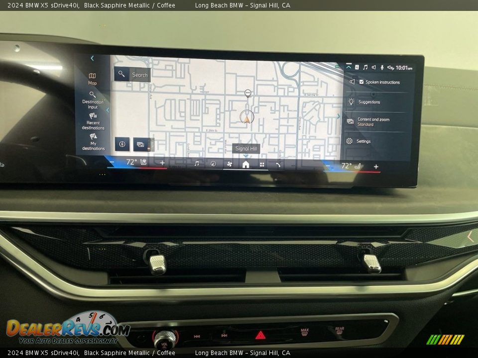 Navigation of 2024 BMW X5 sDrive40i Photo #19