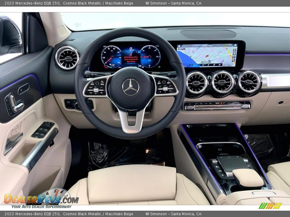 2023 Mercedes-Benz EQB 250 Cosmos Black Metallic / Macchiato Beige Photo #4