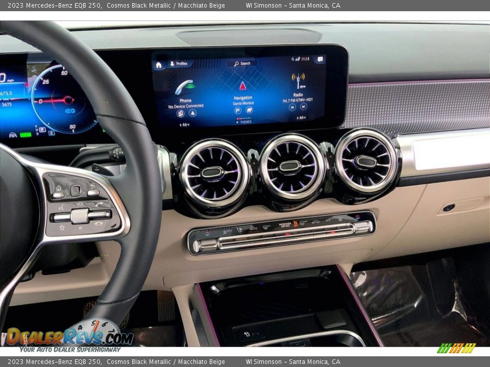 2023 Mercedes-Benz EQB 250 Cosmos Black Metallic / Macchiato Beige Photo #5