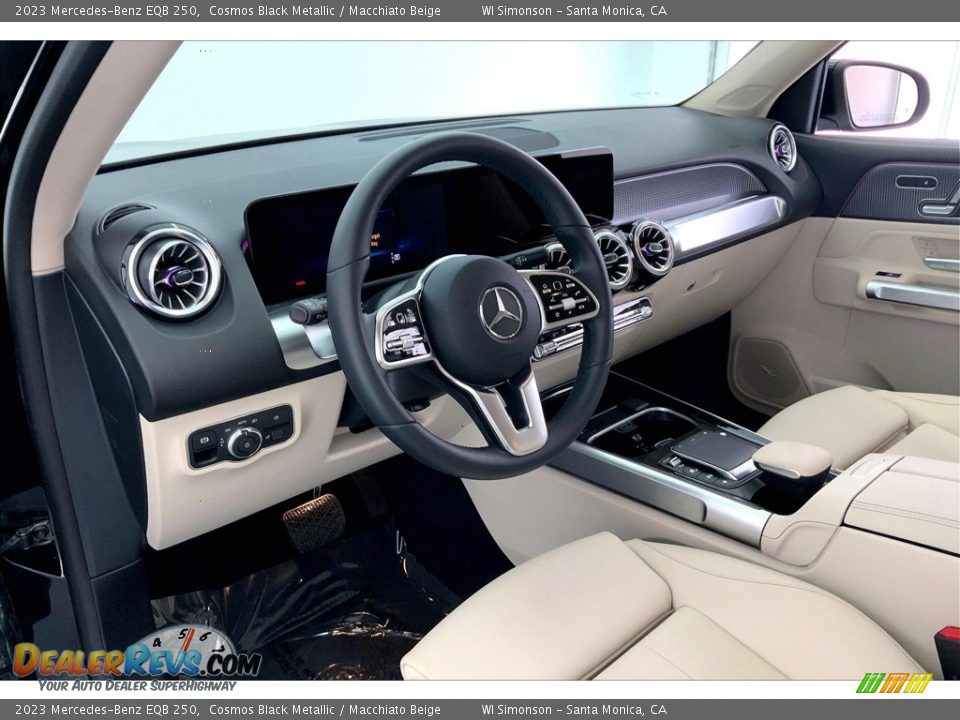 2023 Mercedes-Benz EQB 250 Cosmos Black Metallic / Macchiato Beige Photo #14