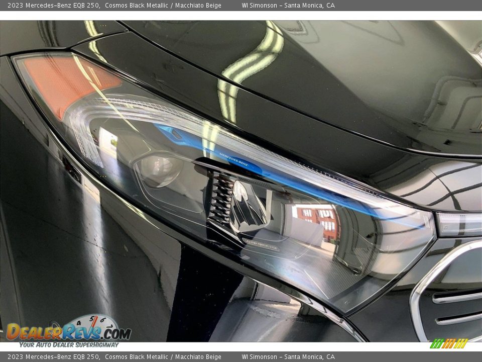 2023 Mercedes-Benz EQB 250 Cosmos Black Metallic / Macchiato Beige Photo #27