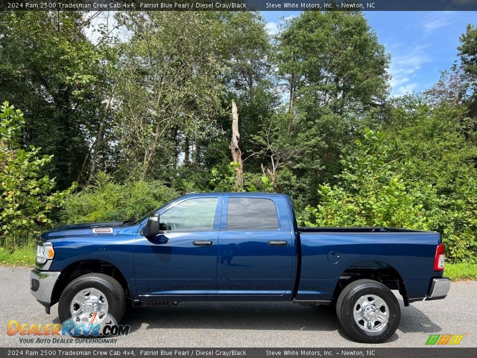 Patriot Blue Pearl 2024 Ram 2500 Tradesman Crew Cab 4x4 Photo #1