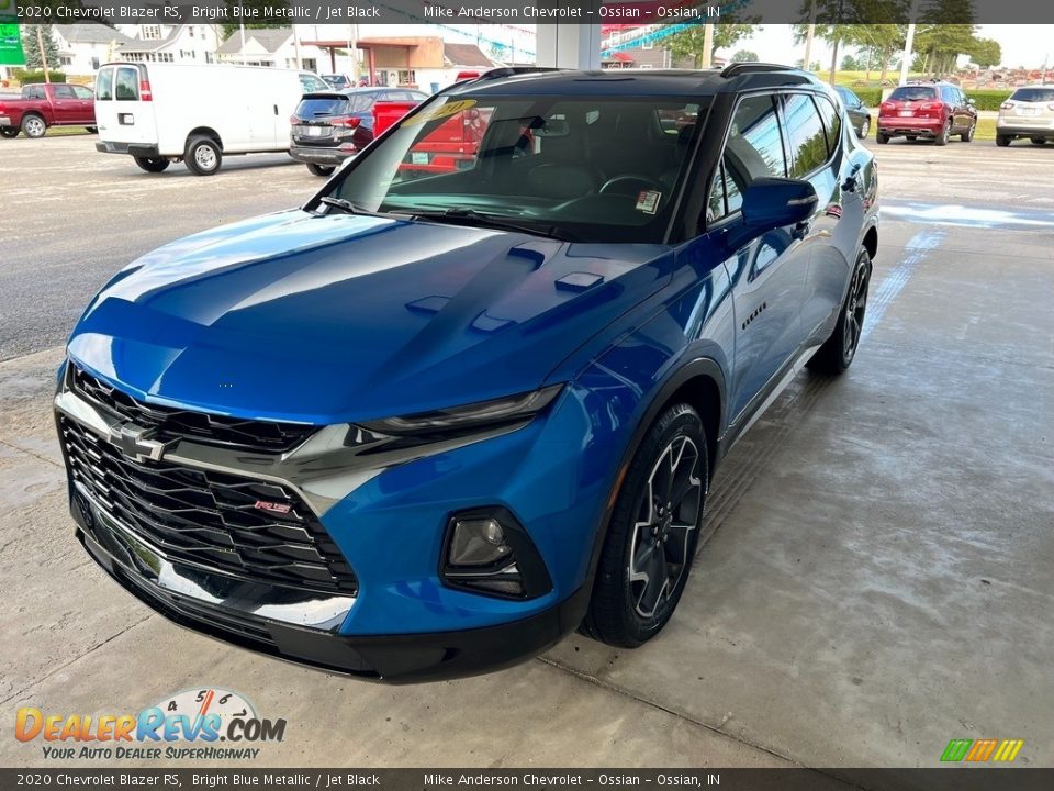 2020 Chevrolet Blazer RS Bright Blue Metallic / Jet Black Photo #2