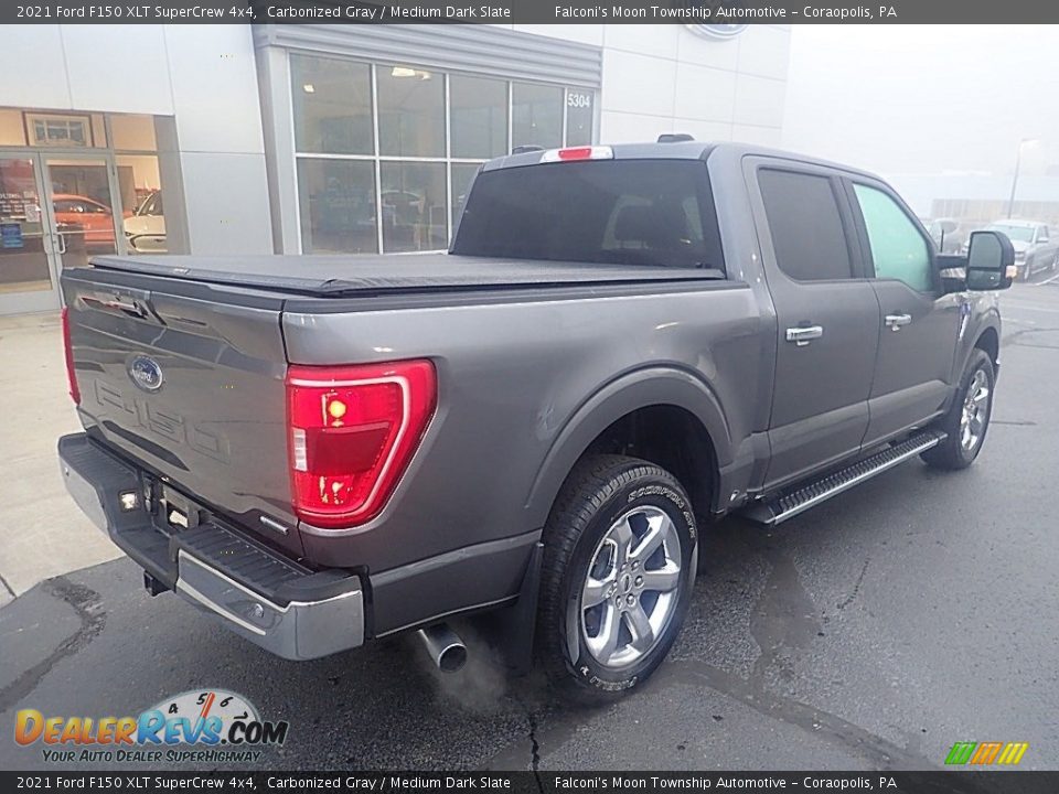 2021 Ford F150 XLT SuperCrew 4x4 Carbonized Gray / Medium Dark Slate Photo #2