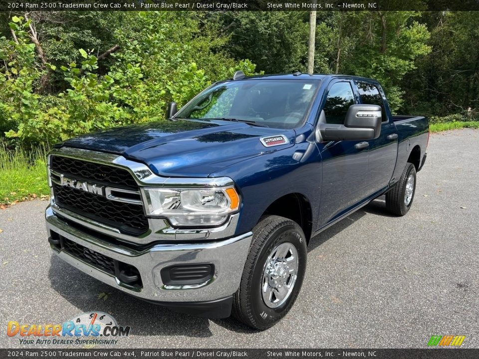 2024 Ram 2500 Tradesman Crew Cab 4x4 Patriot Blue Pearl / Diesel Gray/Black Photo #2