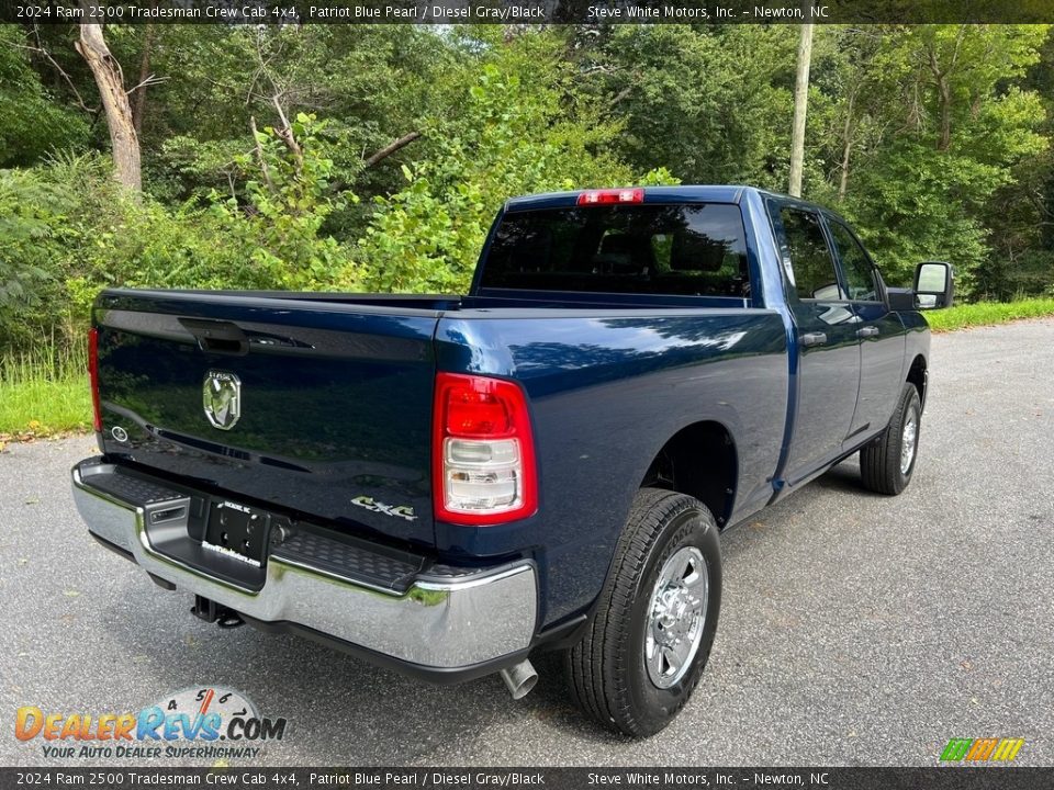 2024 Ram 2500 Tradesman Crew Cab 4x4 Patriot Blue Pearl / Diesel Gray/Black Photo #6