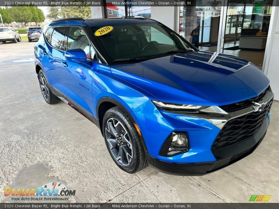 Bright Blue Metallic 2020 Chevrolet Blazer RS Photo #5