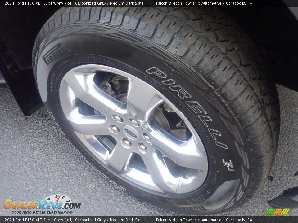 2021 Ford F150 XLT SuperCrew 4x4 Carbonized Gray / Medium Dark Slate Photo #10