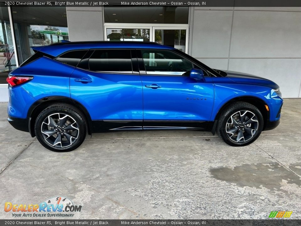 Bright Blue Metallic 2020 Chevrolet Blazer RS Photo #6