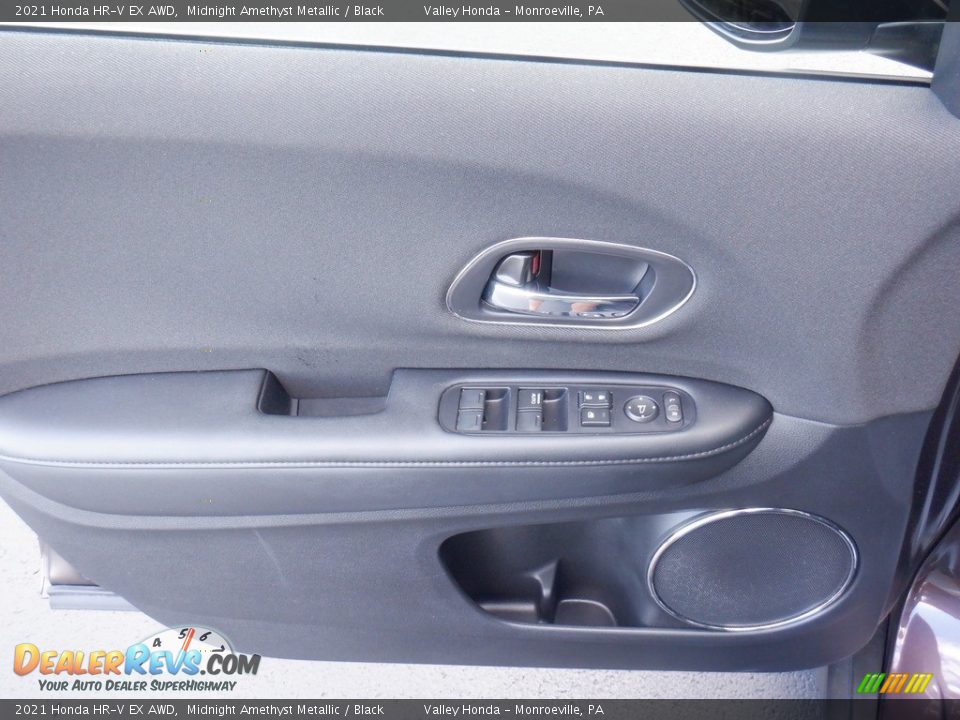 2021 Honda HR-V EX AWD Midnight Amethyst Metallic / Black Photo #11