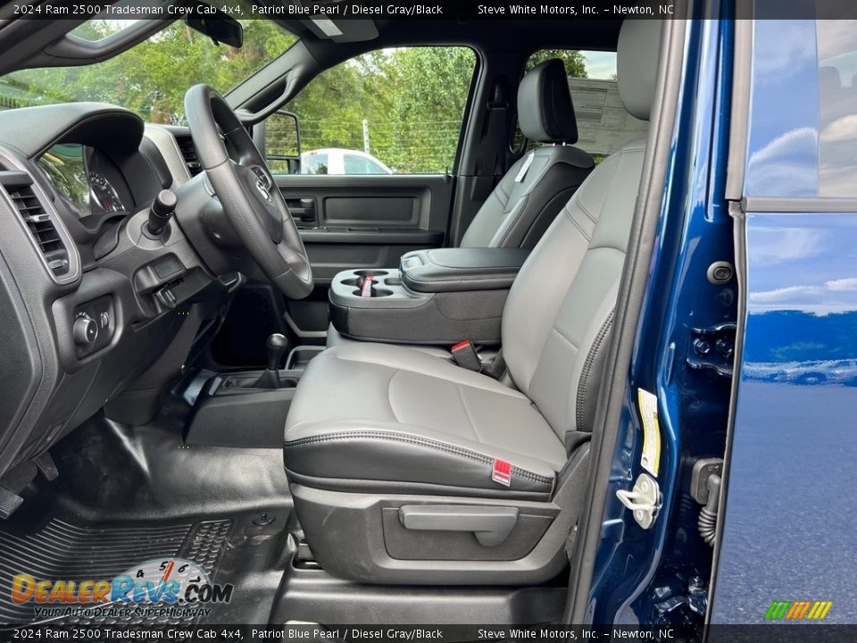 Diesel Gray/Black Interior - 2024 Ram 2500 Tradesman Crew Cab 4x4 Photo #12