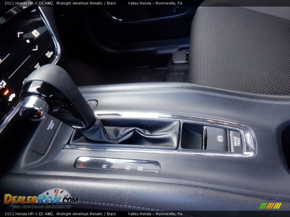 2021 Honda HR-V EX AWD Midnight Amethyst Metallic / Black Photo #13