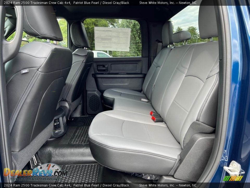 Rear Seat of 2024 Ram 2500 Tradesman Crew Cab 4x4 Photo #14