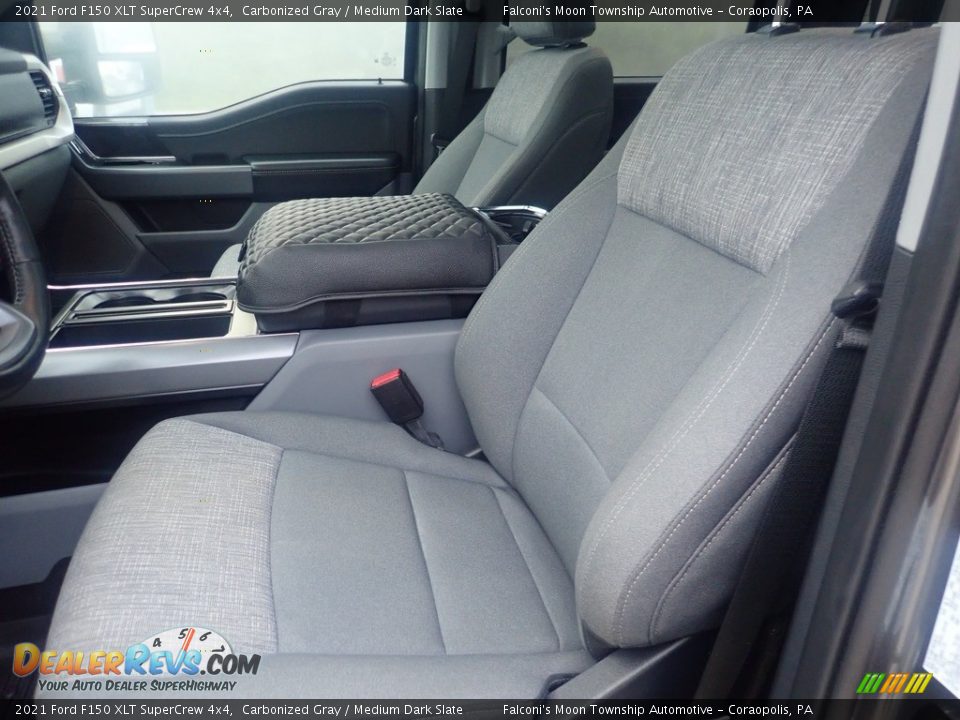 2021 Ford F150 XLT SuperCrew 4x4 Carbonized Gray / Medium Dark Slate Photo #19
