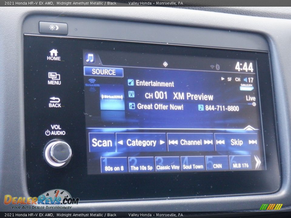 2021 Honda HR-V EX AWD Midnight Amethyst Metallic / Black Photo #17