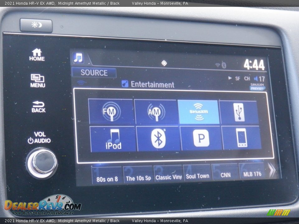 2021 Honda HR-V EX AWD Midnight Amethyst Metallic / Black Photo #18