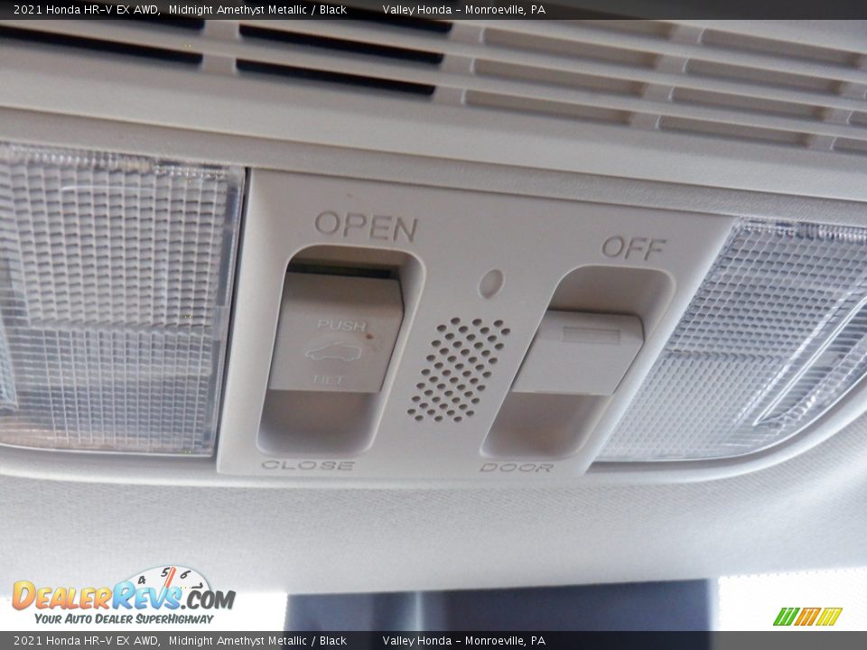 2021 Honda HR-V EX AWD Midnight Amethyst Metallic / Black Photo #20