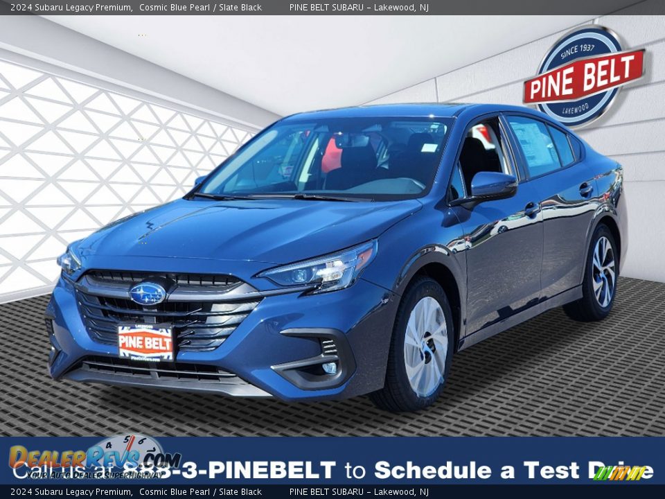 2024 Subaru Legacy Premium Cosmic Blue Pearl / Slate Black Photo #1