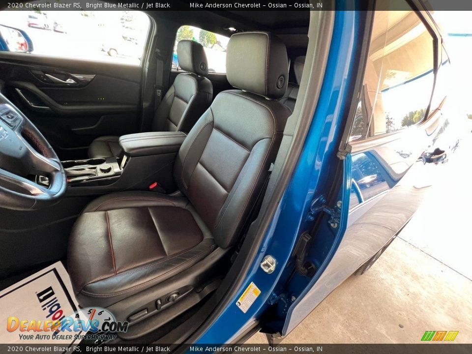2020 Chevrolet Blazer RS Bright Blue Metallic / Jet Black Photo #15