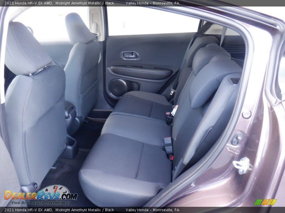 2021 Honda HR-V EX AWD Midnight Amethyst Metallic / Black Photo #26