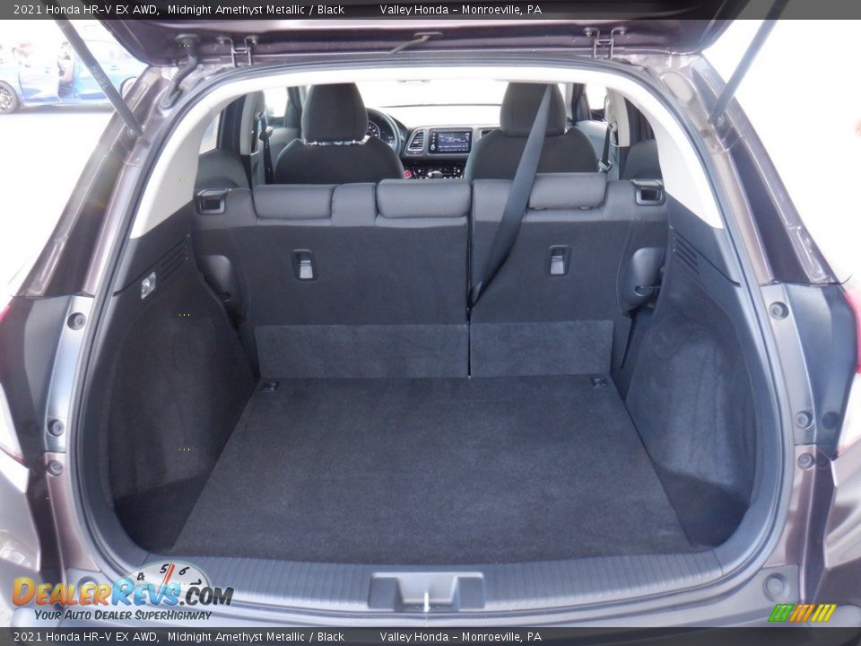 2021 Honda HR-V EX AWD Midnight Amethyst Metallic / Black Photo #27