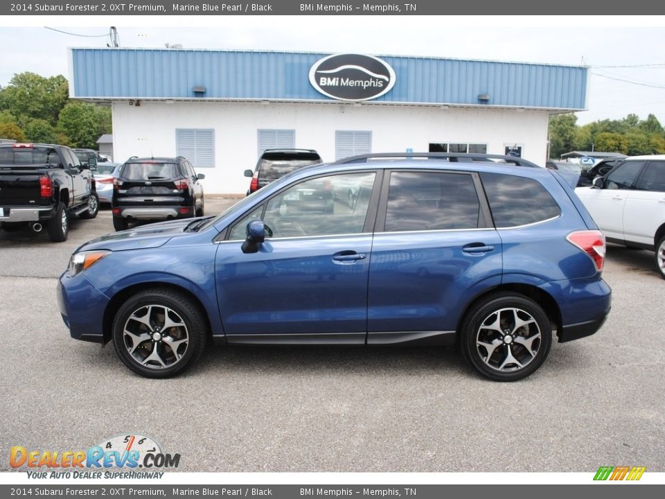 2014 Subaru Forester 2.0XT Premium Marine Blue Pearl / Black Photo #2