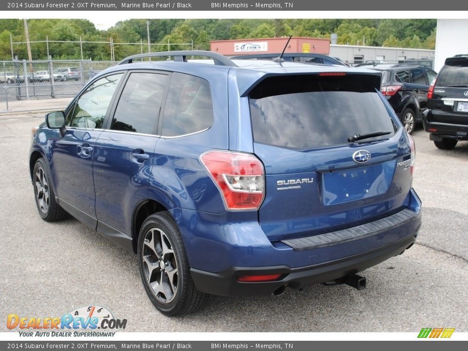 2014 Subaru Forester 2.0XT Premium Marine Blue Pearl / Black Photo #3