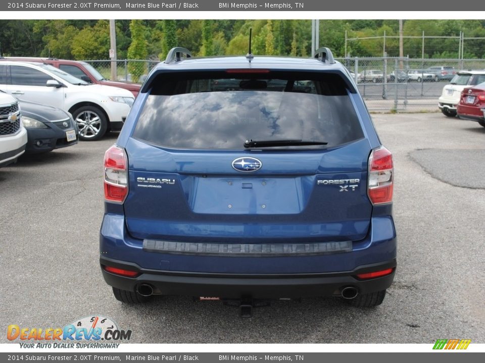 2014 Subaru Forester 2.0XT Premium Marine Blue Pearl / Black Photo #4