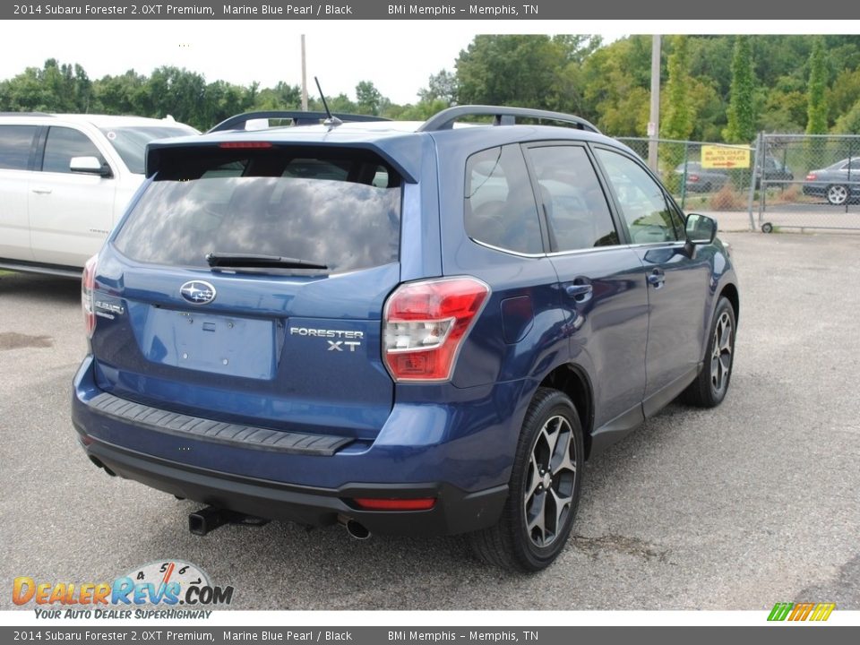 2014 Subaru Forester 2.0XT Premium Marine Blue Pearl / Black Photo #5