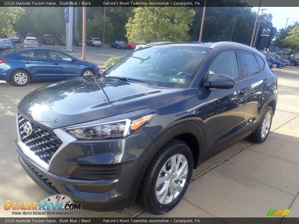 2019 Hyundai Tucson Value Dusk Blue / Black Photo #7