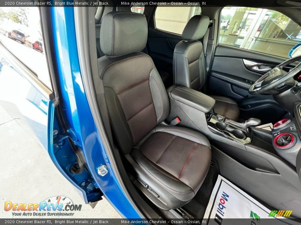 2020 Chevrolet Blazer RS Bright Blue Metallic / Jet Black Photo #24