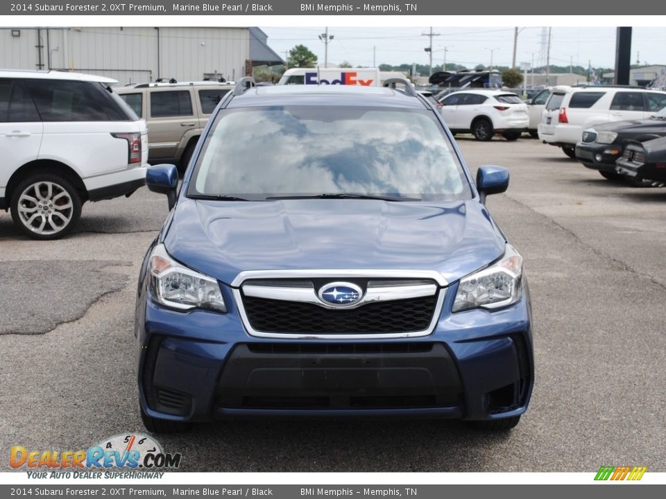 2014 Subaru Forester 2.0XT Premium Marine Blue Pearl / Black Photo #8