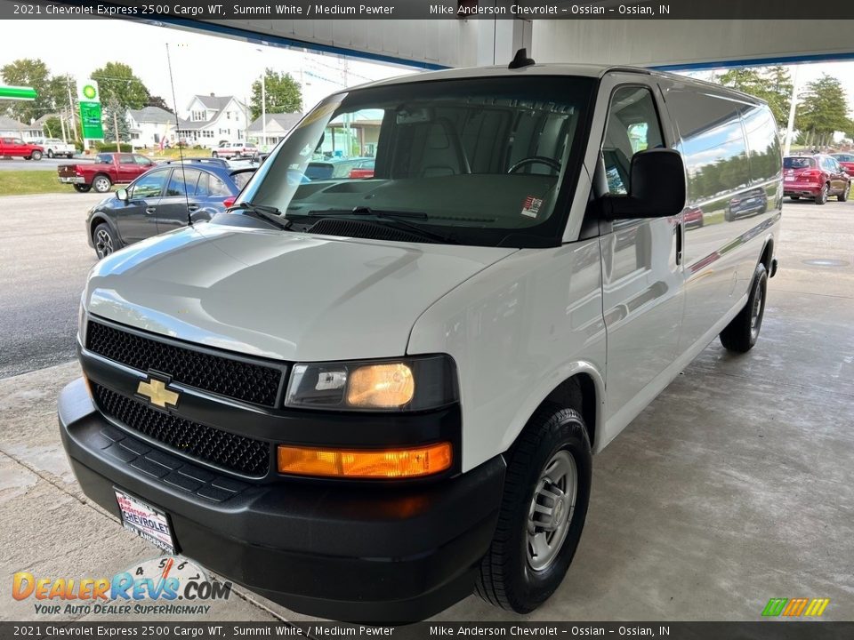 2021 Chevrolet Express 2500 Cargo WT Summit White / Medium Pewter Photo #2