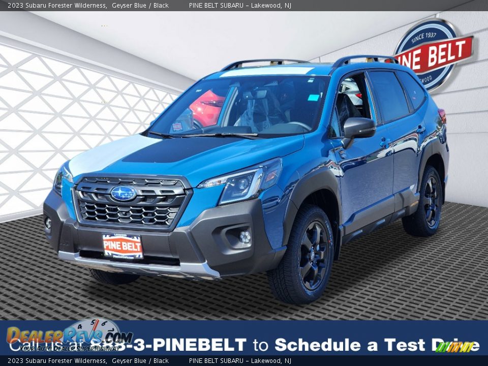 2023 Subaru Forester Wilderness Geyser Blue / Black Photo #1