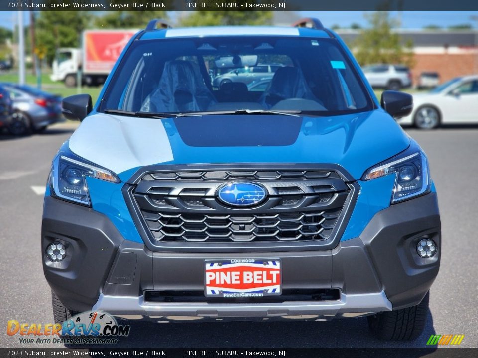 2023 Subaru Forester Wilderness Geyser Blue / Black Photo #2