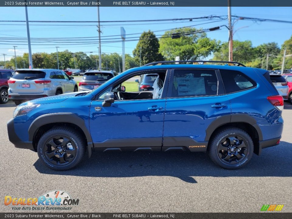 2023 Subaru Forester Wilderness Geyser Blue / Black Photo #3