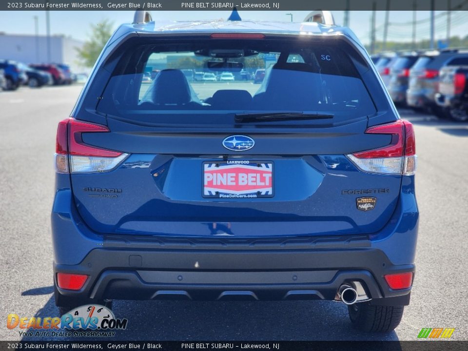 2023 Subaru Forester Wilderness Geyser Blue / Black Photo #5