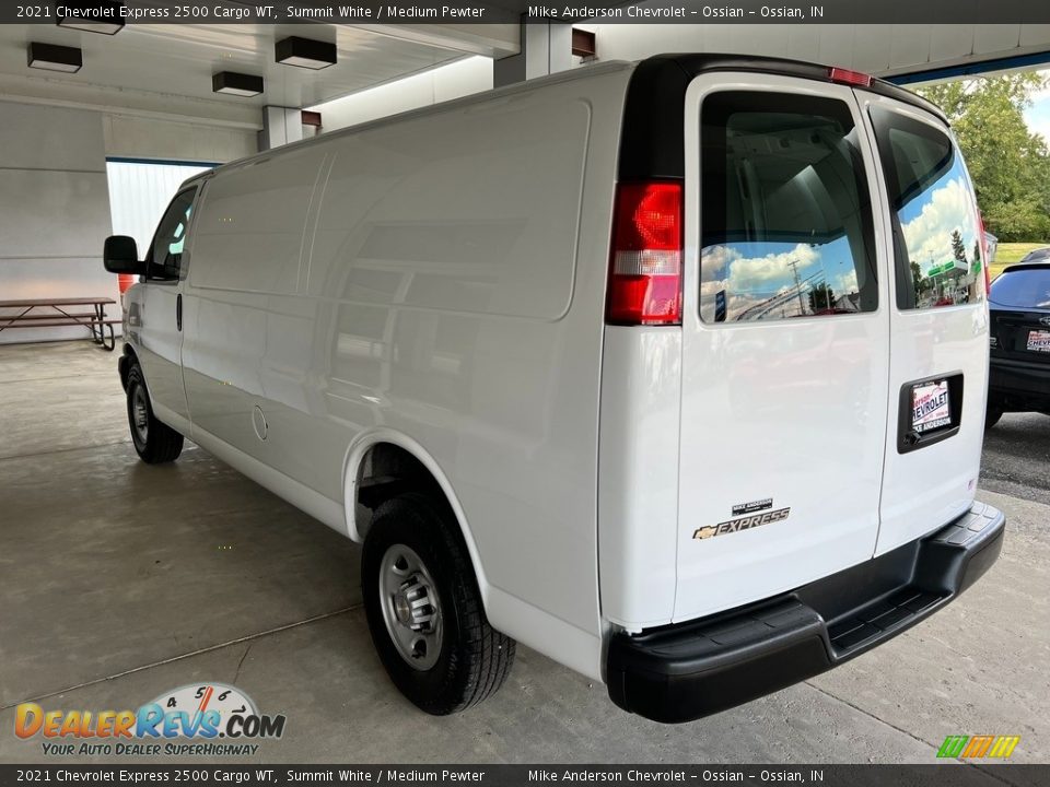 2021 Chevrolet Express 2500 Cargo WT Summit White / Medium Pewter Photo #10