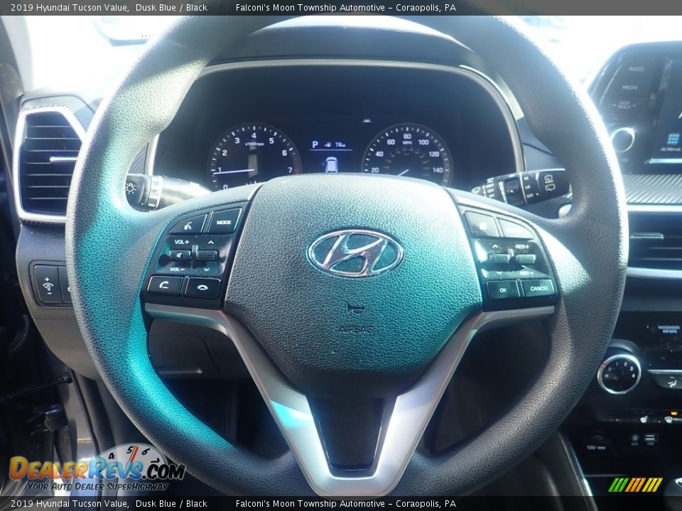 2019 Hyundai Tucson Value Dusk Blue / Black Photo #24