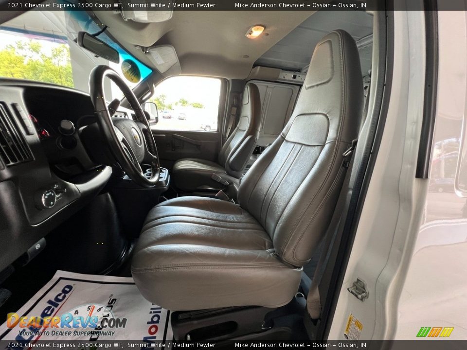 Front Seat of 2021 Chevrolet Express 2500 Cargo WT Photo #15