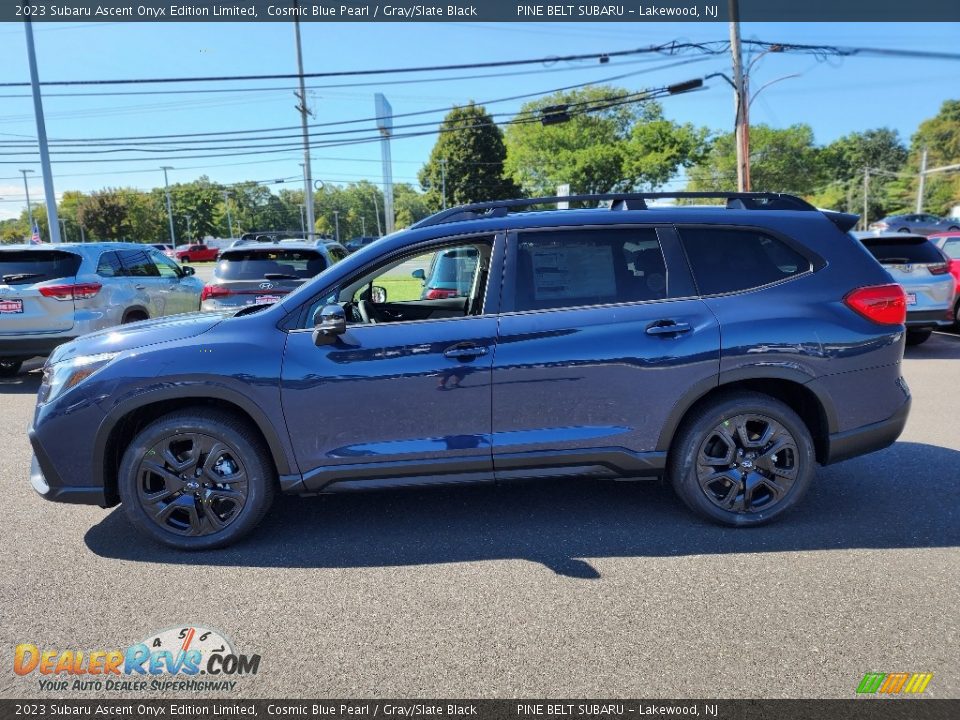 2023 Subaru Ascent Onyx Edition Limited Cosmic Blue Pearl / Gray/Slate Black Photo #3