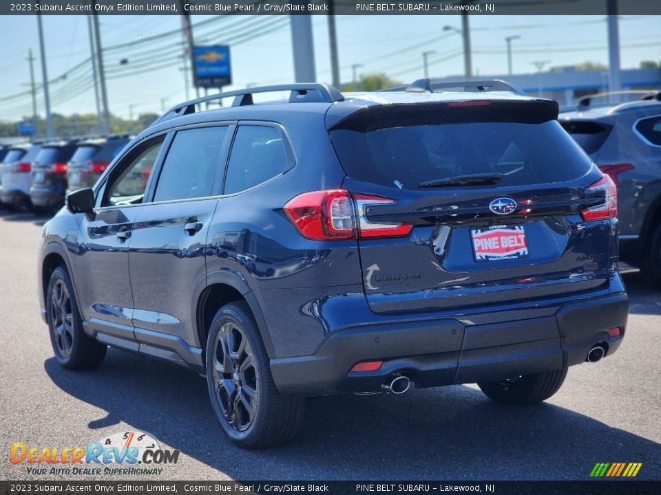 2023 Subaru Ascent Onyx Edition Limited Cosmic Blue Pearl / Gray/Slate Black Photo #4