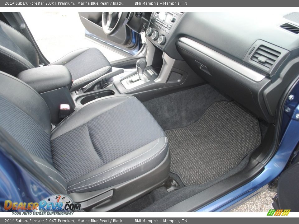 2014 Subaru Forester 2.0XT Premium Marine Blue Pearl / Black Photo #27