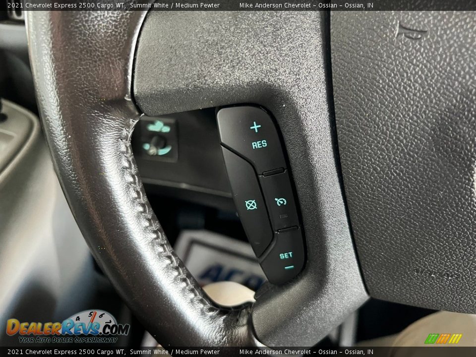 2021 Chevrolet Express 2500 Cargo WT Steering Wheel Photo #18