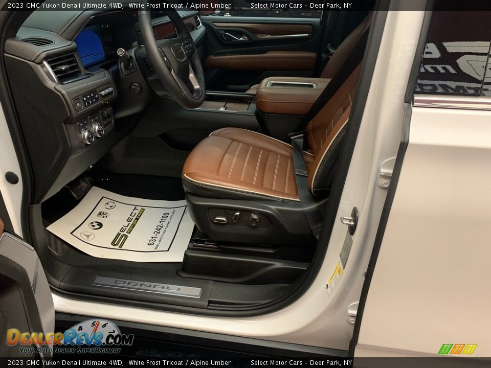 Alpine Umber Interior - 2023 GMC Yukon Denali Ultimate 4WD Photo #10