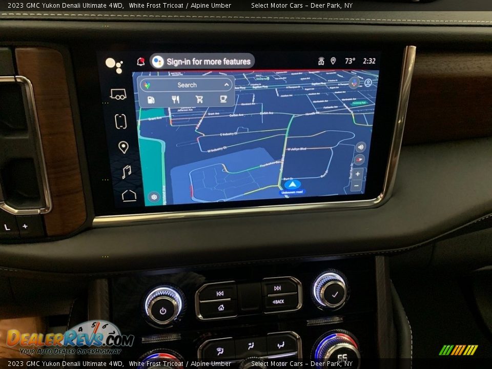 Navigation of 2023 GMC Yukon Denali Ultimate 4WD Photo #11