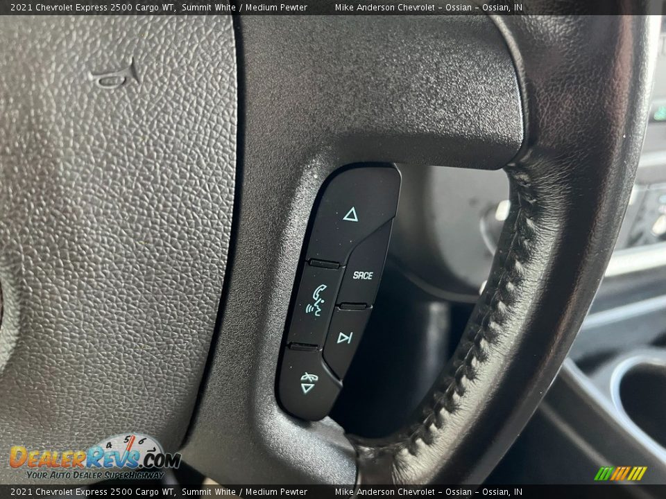 2021 Chevrolet Express 2500 Cargo WT Steering Wheel Photo #19